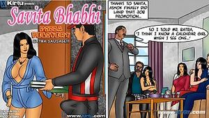 Savita Bhabhi Episode 78 - Pizza Delivery – Extra Sausage !!!